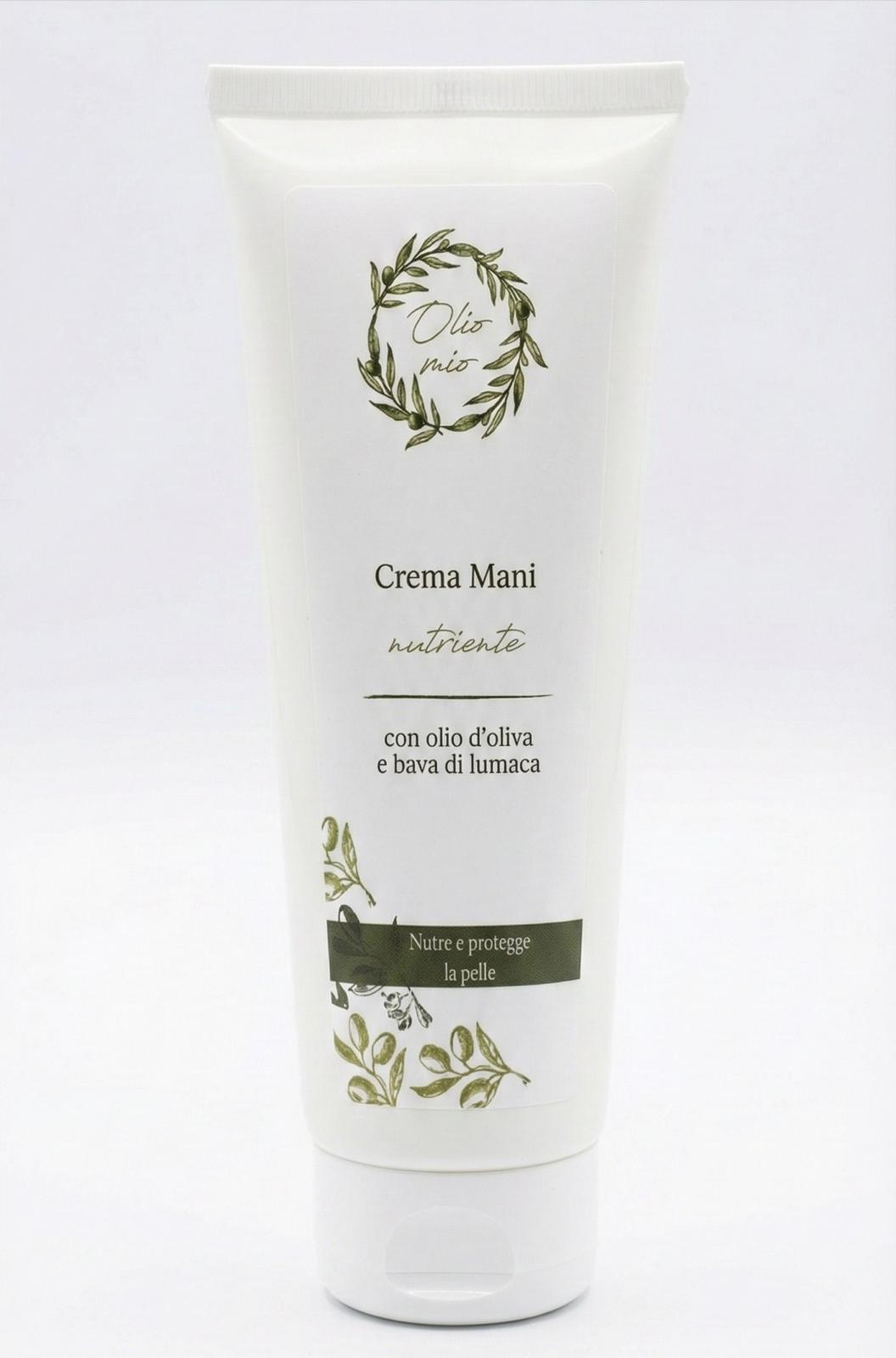 Tubetto da 100ml di crema mani riparatrice alla bava di lumaca e calendula