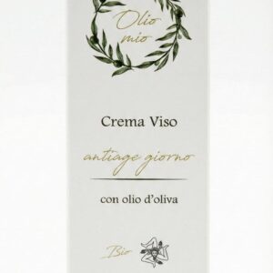 Barattolo da 50ml di crema viso giorno antiage all'olio EVO e Phytaluronate