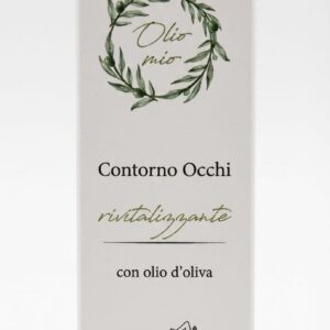 Flacone di crema contorno occhi bava di lumaca e acido ialuronico con aloe vera
