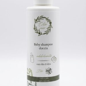 Flacone da 200ml di detergente delicato corpo e capelli all'olio d'argan e oliva