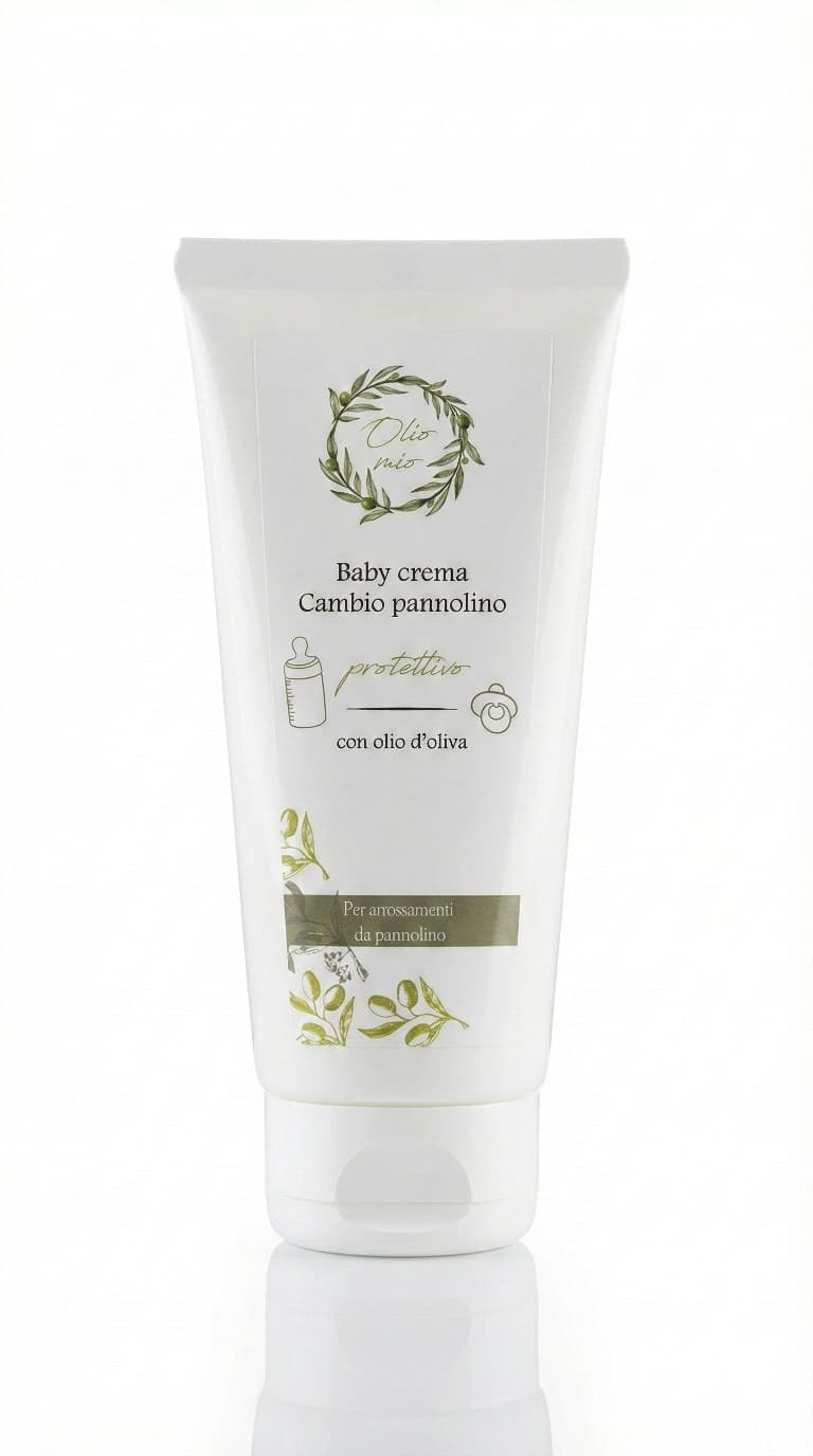 Tubetto di crema cambio pannolino all'ossido di zinco da 100ml