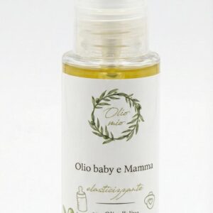 Flacone da 100ml di olio idratante mamma e bimbo per viso e corpo