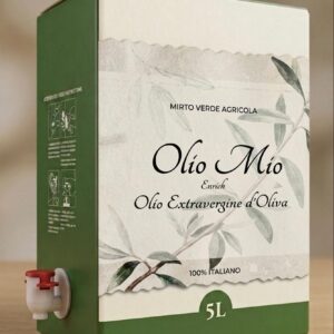 Confezione Bag in Box di olio extravergine d’oliva siciliano Olio Mio Enrich